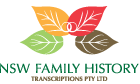NSW Birth, Death & Marriage Certificate Transcription Agent & Others! | NSW BDM Transcriptions